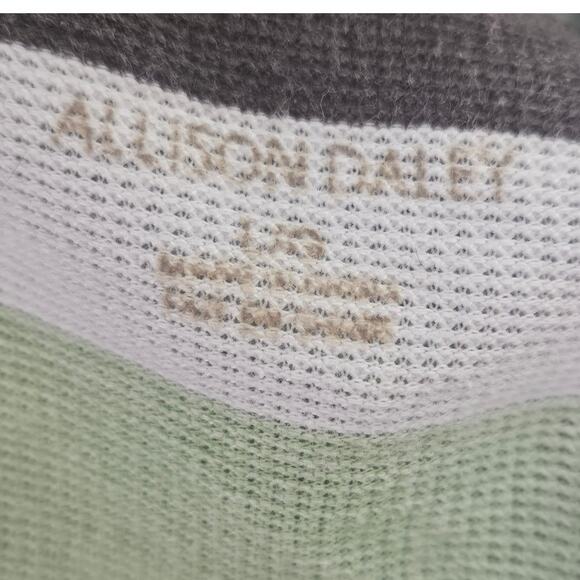 Cotton Blend Waffle Knit Top Size Large - Picture 3 of 4